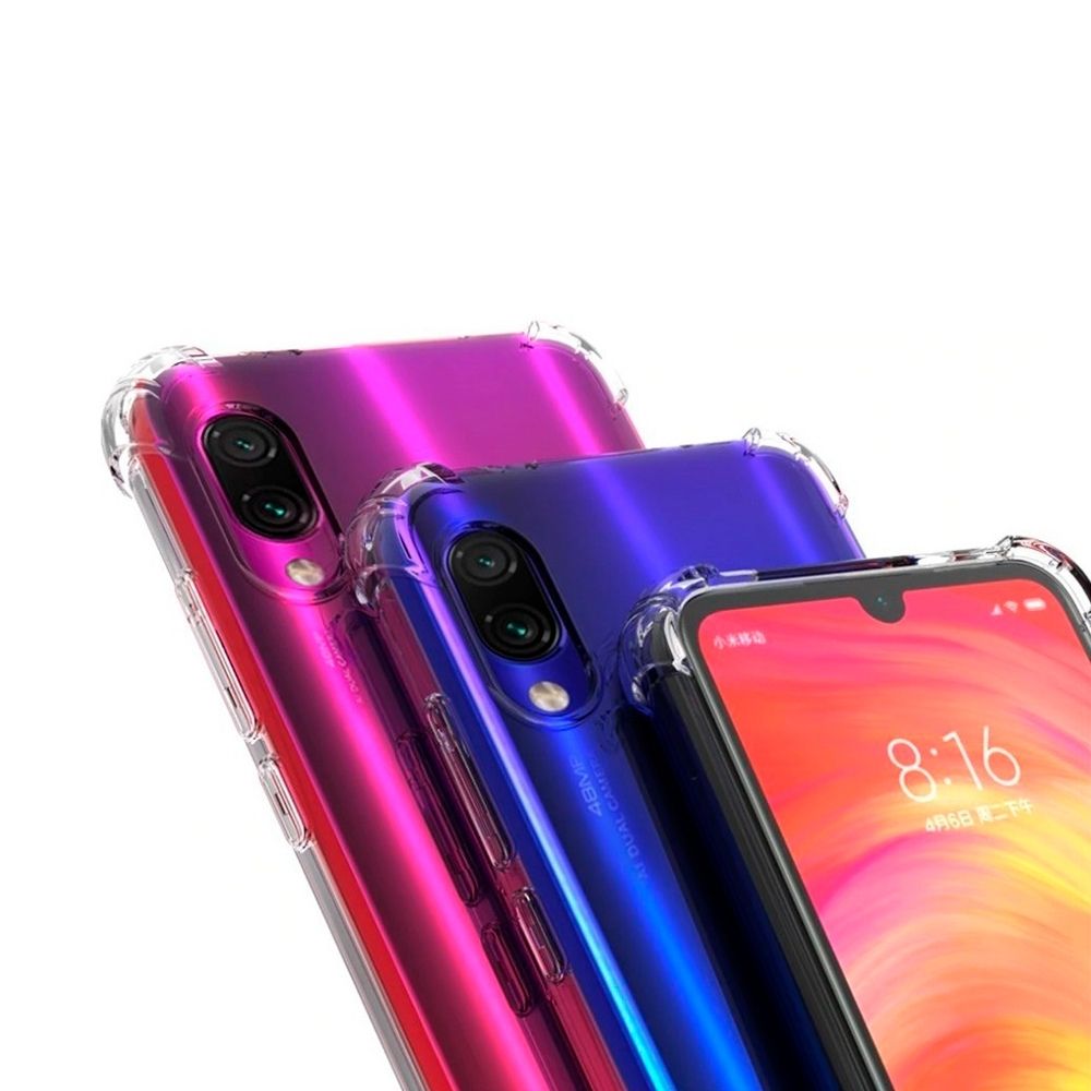 Capa Silicone transparente para Xiaomi Redmi 7. Recebe-a gratuitamente na  tua loja entre 48-96H