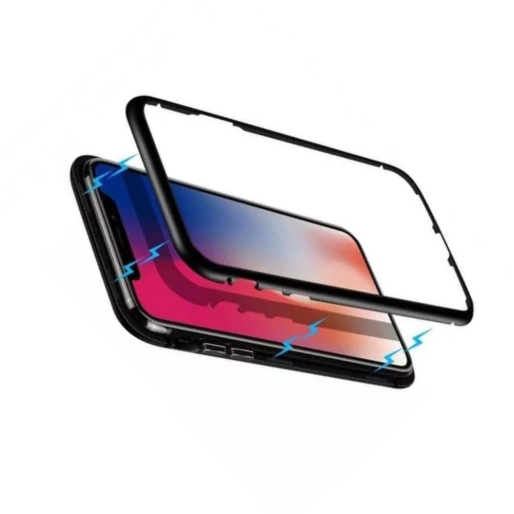Capa Premium Magnética PRETA para IPHONE XR - NOVO