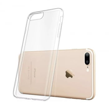 Capa Fina IPHONE 7 PLUS / 8 PLUS - Capinha Transparente