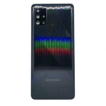 Tampa Traseira Bateria Samsung Galaxy A71 A715 Preto Premium - ChipSpain.com